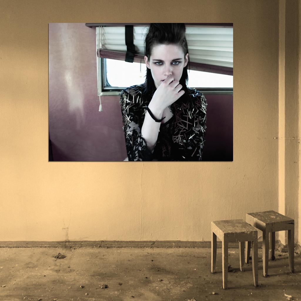 Kristen Stewart Actress Art Wall Art Print Poster