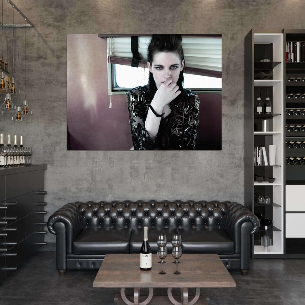 Kristen Stewart Actress Art Wall Art Print Poster