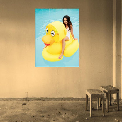 Mila Kunis Funny Smile Actress Art Wall Art Print Poster