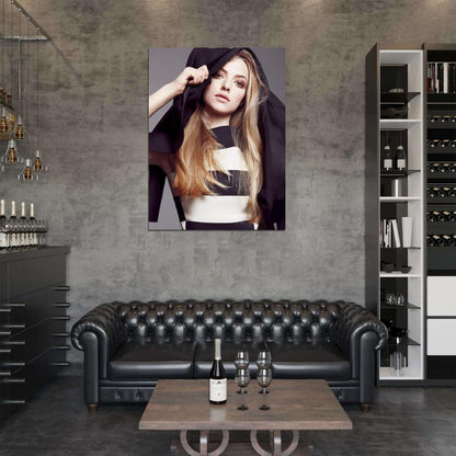 Amanda Seyfried Portrait Actress Art Wall Art Print Poster