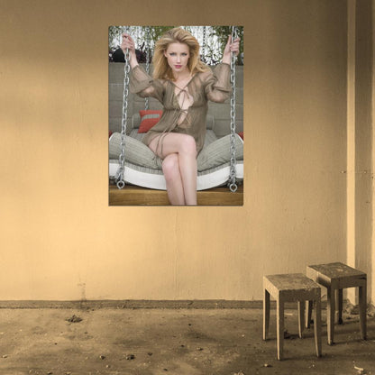 Amber Heard Sexy Actress Art Wall Art Print Poster