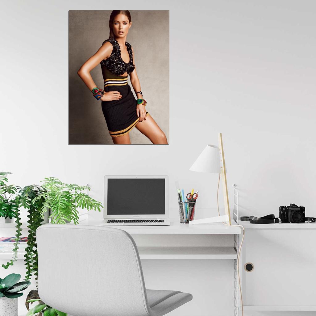 Doutzen Kroes Model Art Wall Art Print Poster