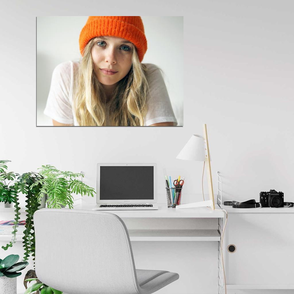 Elizabeth Olsen Actress Art Wall Art Print Poster