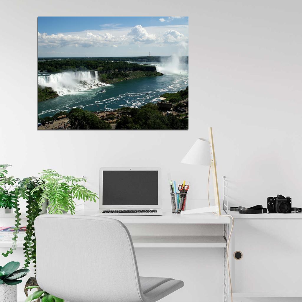 Niagara Falls Nature Art Wall Art Print Poster