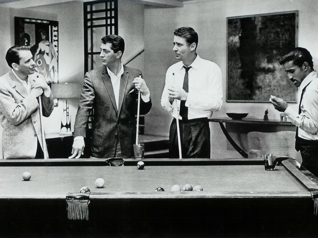 Rat Pack Petro BW Art Wall Art Print Poster