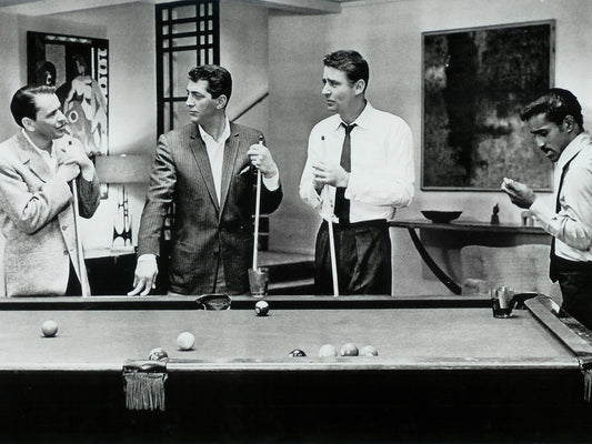 Rat Pack Petro BW Art Wall Art Print Poster