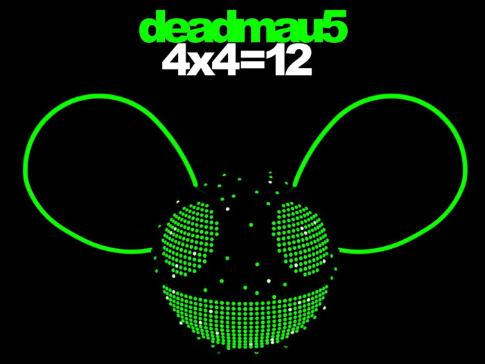 Deadmau5 Album 4x4=12 Painting Music Art Wall Art Print Poster