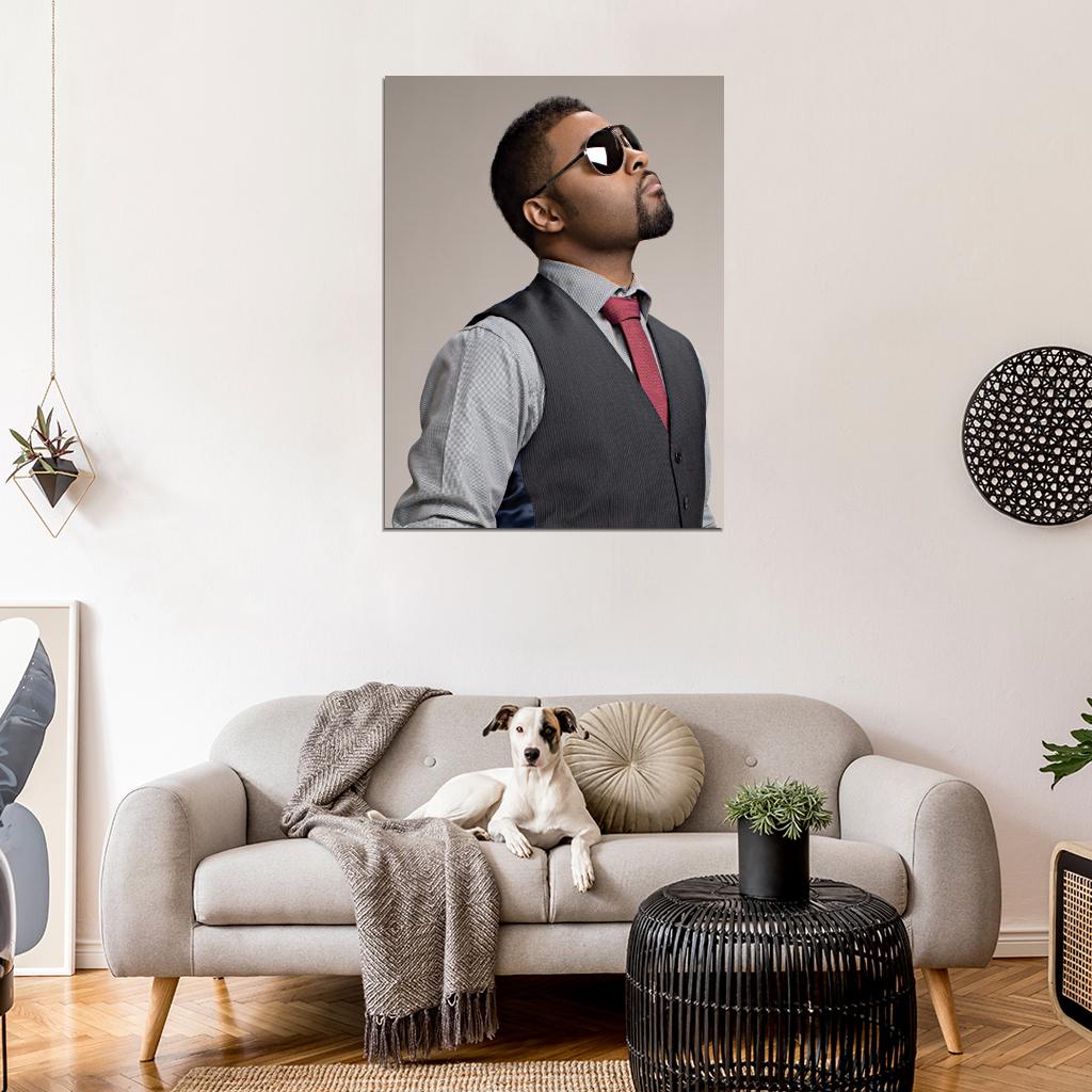 Musiq Soulchild R&B Singer Music Art Wall Art Print Poster