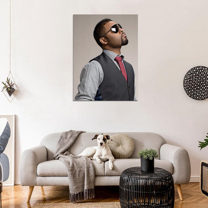Musiq Soulchild R&B Singer Music Art Wall Art Print Poster