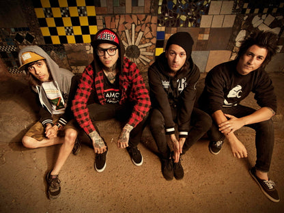 Pierce The Veil Rock Band Music Art Wall Art Print Poster