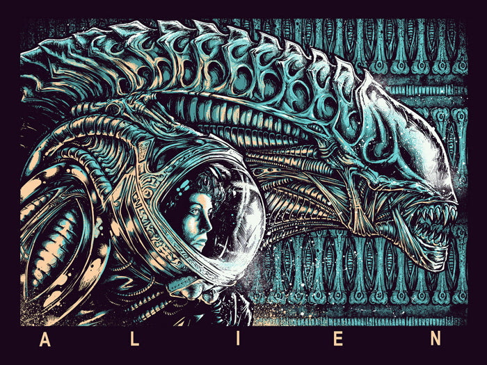 Alien Movie Awesome Art Ellen Ripley Sigourney Weaver Wall Art Print Poster