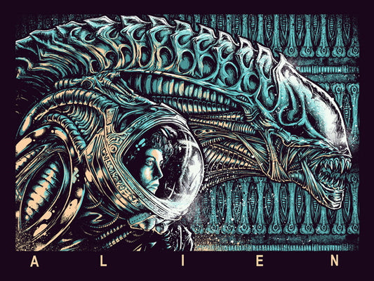 Alien Movie Awesome Art Ellen Ripley Sigourney Weaver Wall Art Print Poster