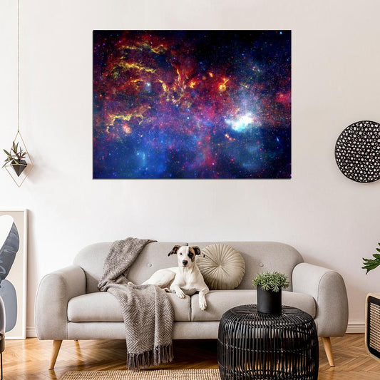 Hubble Chandra Spitzer NASA Beautiful Nebula Space Milky Way Galaxy Stars Wall Art Print Poster