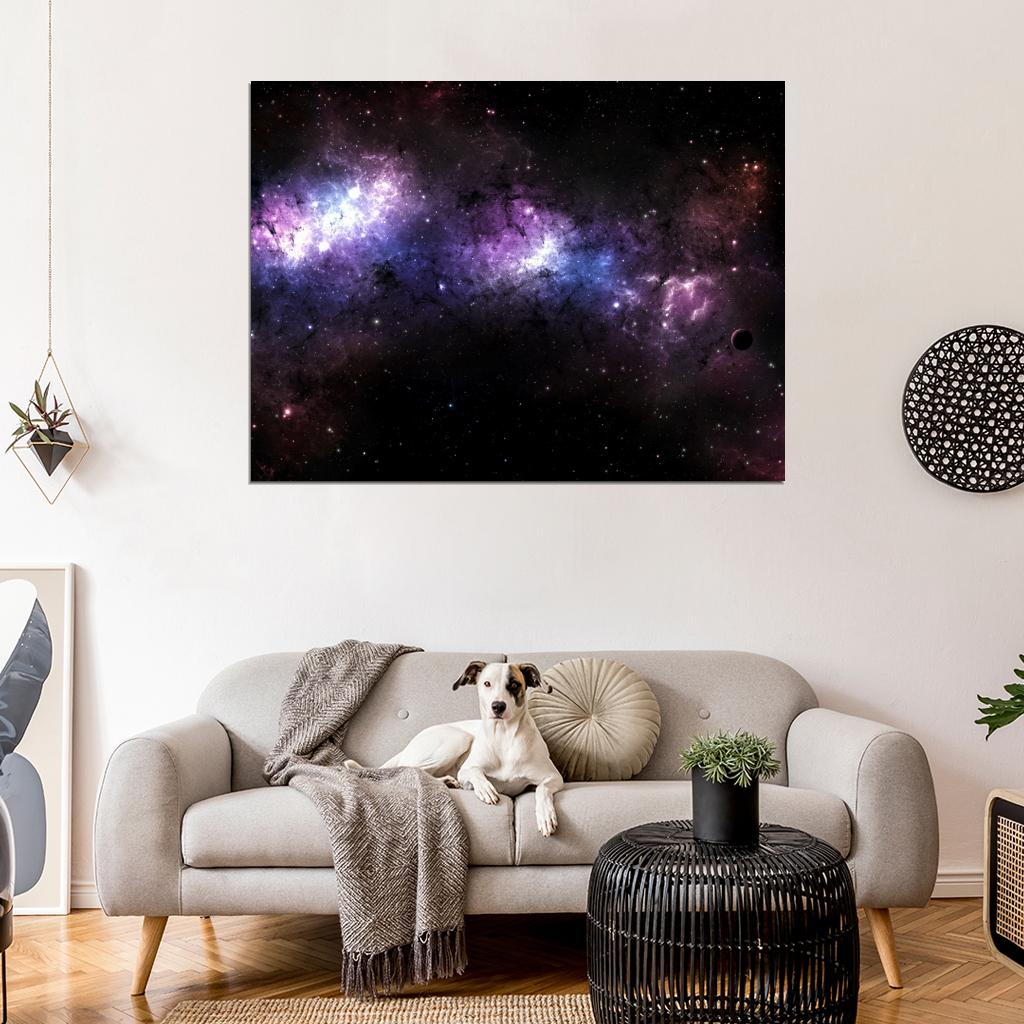 Amazing Beautiful Universe Nebula Space Galaxy Stars Wall Art Print Poster