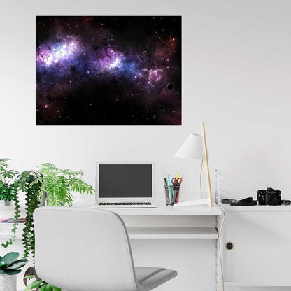 Amazing Beautiful Universe Nebula Space Galaxy Stars Wall Art Print Poster