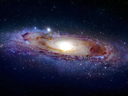Great Galaxy of Andromeda Universe Nebula Space Stars Wall Art Print Poster
