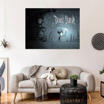 Don't Starve Wilson Higgsbury Video Game Art Wall Art Print Poster