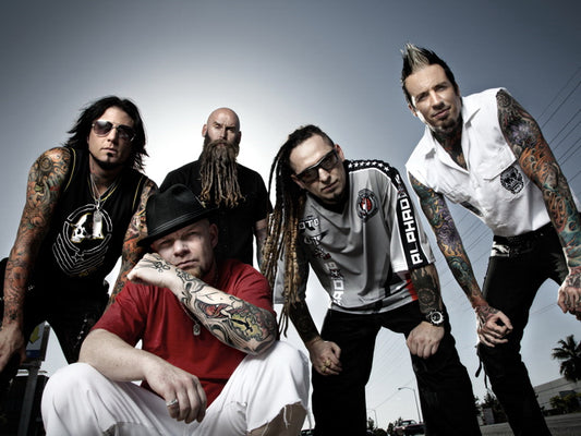 Five Finger Death Punch FFDP 5FDP Groove Metal Rock Band Music Wall Art Print Poster