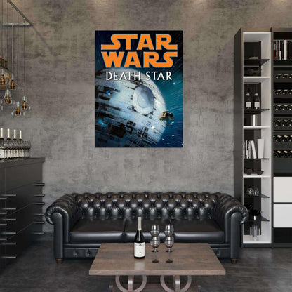 Death Star Amazing Art Star Wars Movie Wall Art Print Poster