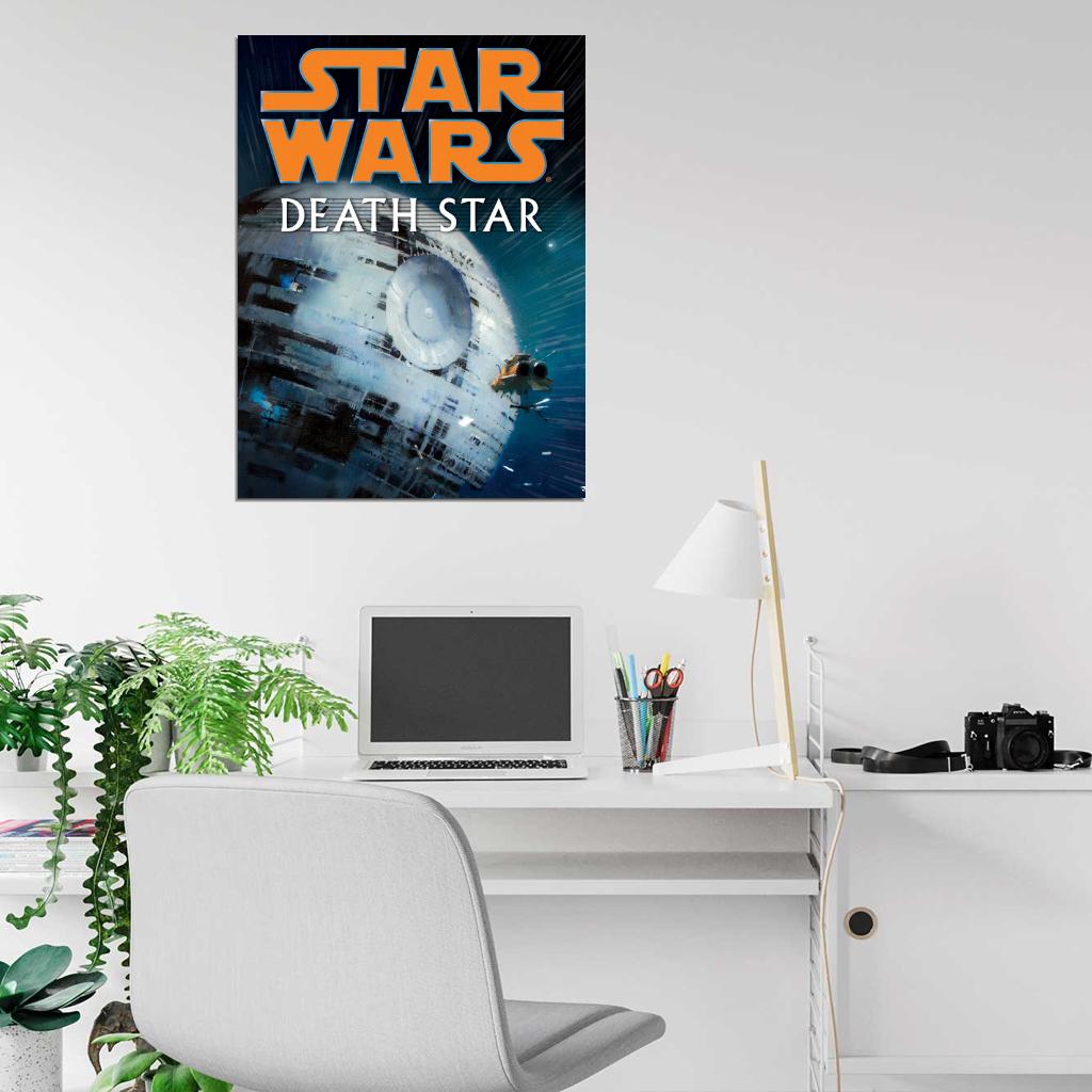 Death Star Amazing Art Star Wars Movie Wall Art Print Poster