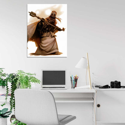 Tusken Raider Sand People Tatooine Star Wars Art Wall Art Print Poster