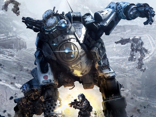 Titanfall Awesome Video Game Art Mech Wall Art Print Poster