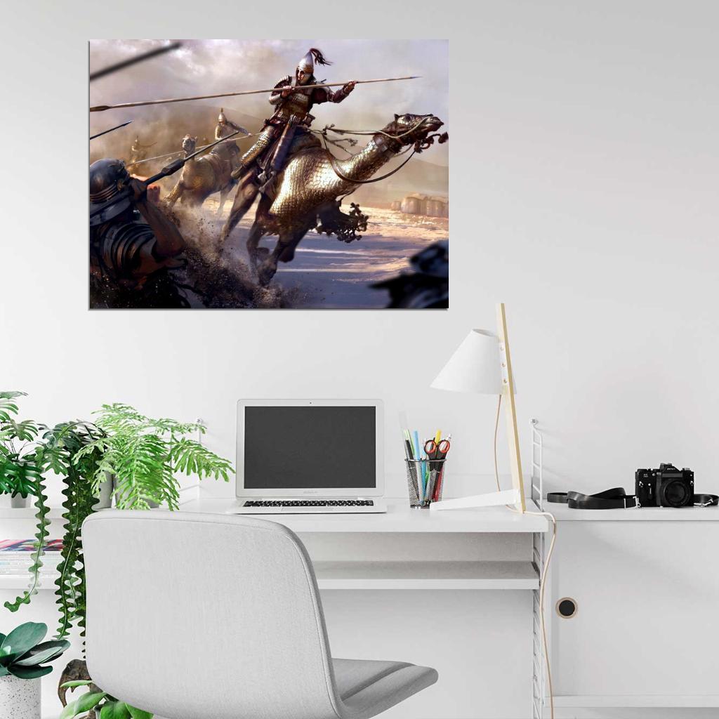 Total War Rome 2 Video Game Epic Battle Art Wall Art Print Poster