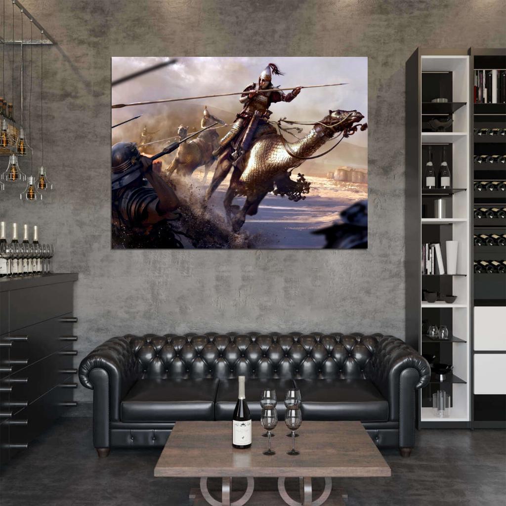 Total War Rome 2 Video Game Epic Battle Art Wall Art Print Poster