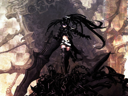 Black Rock Shooter Mato Kuroi Anime Manga Art Wall Art Print Poster