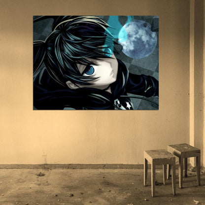 Black Rock Shooter Mato Kuroi Beautiful Anime Manga Art Wall Art Print Poster