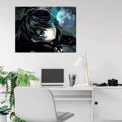 Black Rock Shooter Mato Kuroi Beautiful Anime Manga Art Wall Art Print Poster