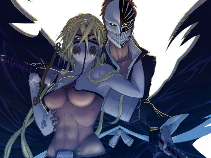 Tier Harribel Ichigo Kurosaki Mask Bleach Hot Anime Manga Art Wall Art Print Poster