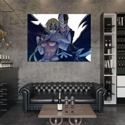 Tier Harribel Ichigo Kurosaki Mask Bleach Hot Anime Manga Art Wall Art Print Poster