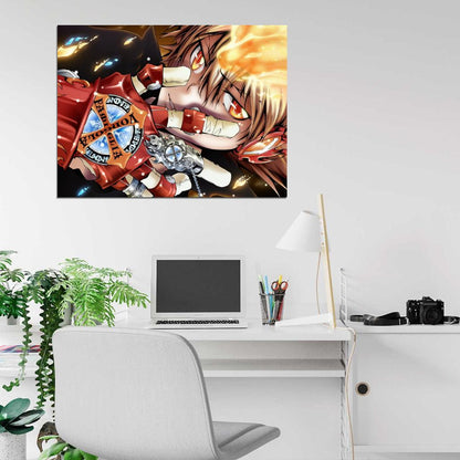 Katekyo Hitman Reborn Sawada Tsunayoshi Anime Manga Art Wall Art Print Poster