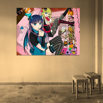 Panty And Stocking Anime Manga Art Wall Art Print Poster