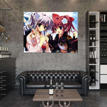 Mashiroiro Symphony Anime Manga Art Wall Art Print Poster