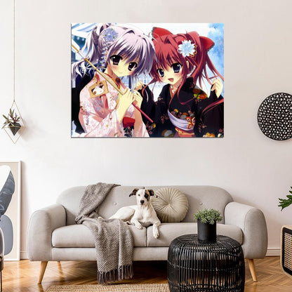 Mashiroiro Symphony Anime Manga Art Wall Art Print Poster