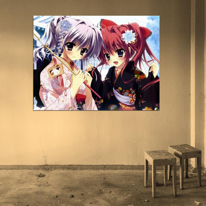 Mashiroiro Symphony Anime Manga Art Wall Art Print Poster