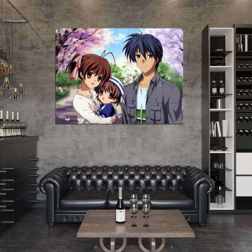 Clannad Anime Manga Art Wall Art Print Poster