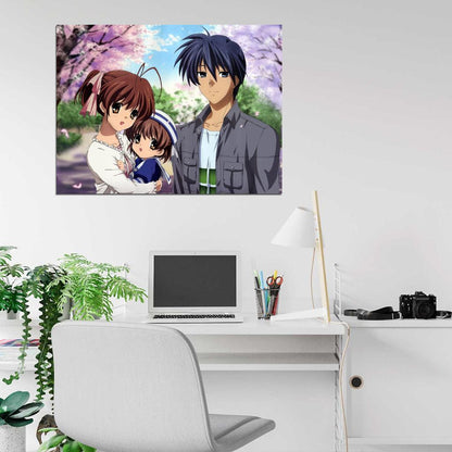 Clannad Anime Manga Art Wall Art Print Poster