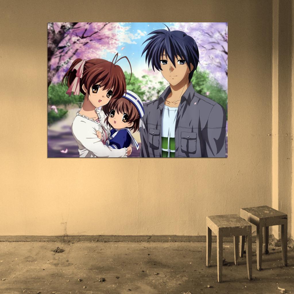 Clannad Anime Manga Art Wall Art Print Poster