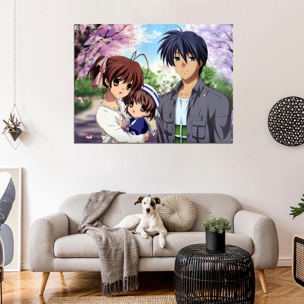 Clannad Anime Manga Art Wall Art Print Poster