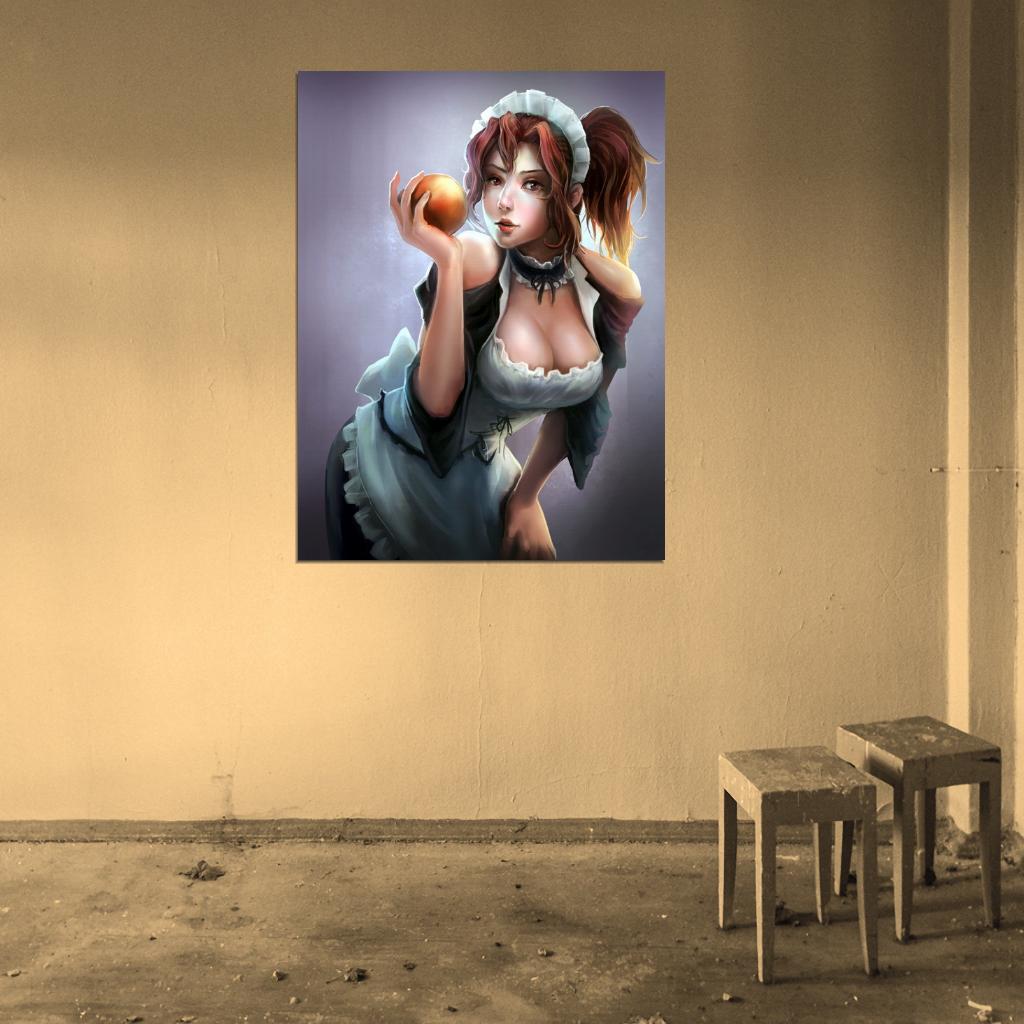 Kaichou Wa Maid Sama Erika Sexy Painting Anime Manga Art Wall Art Print Poster