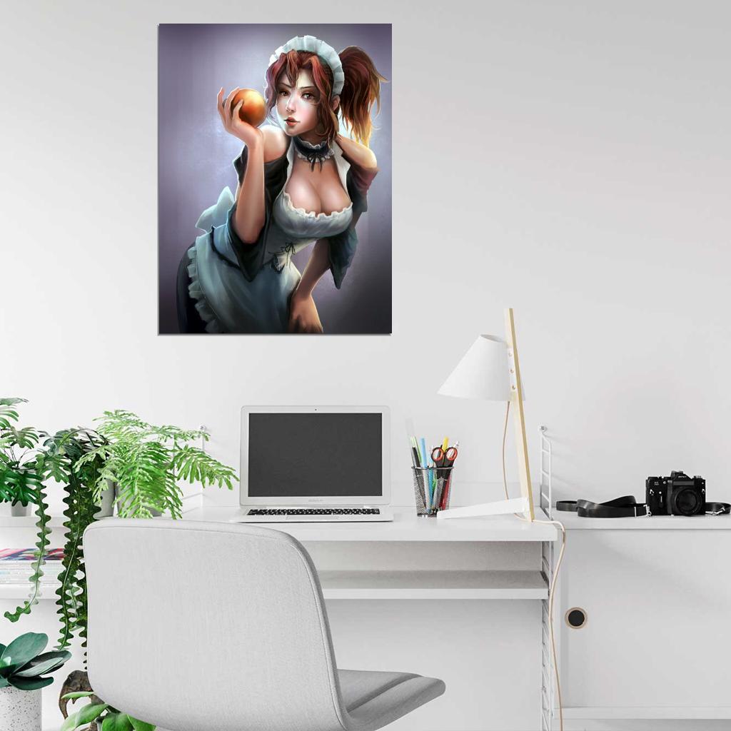 Kaichou Wa Maid Sama Erika Sexy Painting Anime Manga Art Wall Art Print Poster