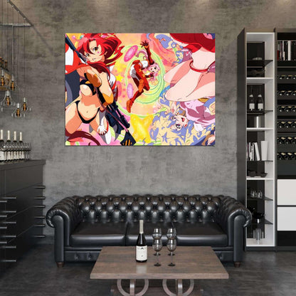 Tengen Toppa Gurren Lagann Anime Manga Art Wall Art Print Poster