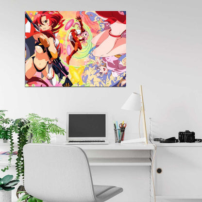 Tengen Toppa Gurren Lagann Anime Manga Art Wall Art Print Poster
