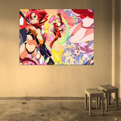 Tengen Toppa Gurren Lagann Anime Manga Art Wall Art Print Poster