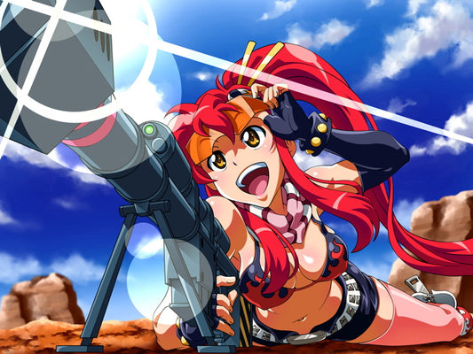 Tengen Toppa Gurren Lagann Yoko Littner Anime Manga Art Wall Art Print Poster