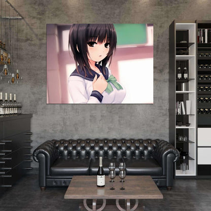 Aoyama Sumika Cute Anime Manga Art Wall Art Print Poster