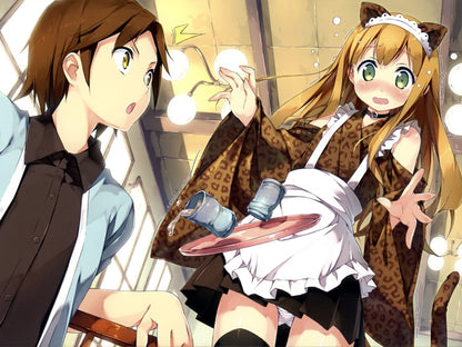 Azusa Azuki Youto Yokodera Hentai Ouji Anime Manga Art Wall Art Print Poster